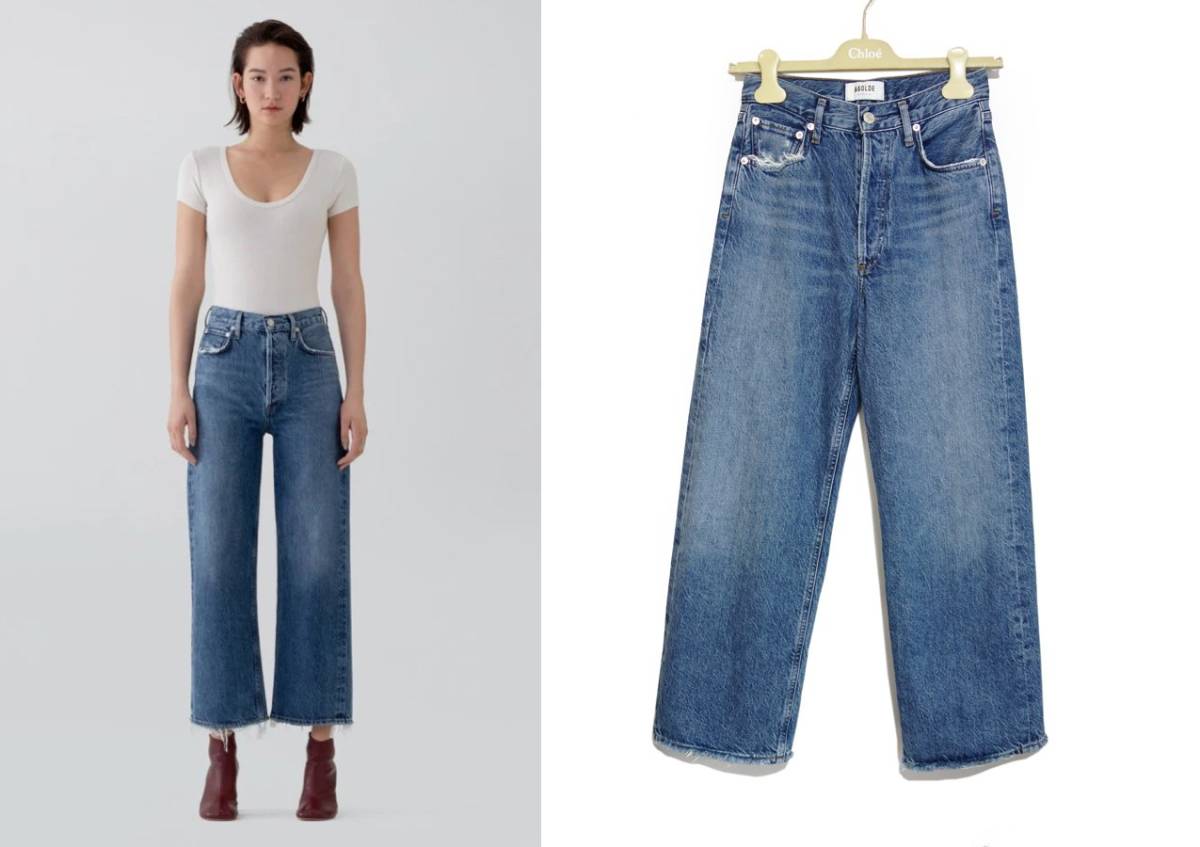 LAデニムブランド ★ エーゴールドイー AGOLDE REN ハイライズ ワイドレッグ デニムパンツ 24 / 美シルエット デニムパンツ AGOLDE デニム 「AGOLDE&frasl;エーゴールドイー」EMMI INTUITION 注目のLAデニムブランド。それが〈エー・ゴールド