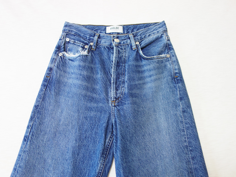 LAデニムブランド ★ エーゴールドイー AGOLDE REN ハイライズ ワイドレッグ デニムパンツ 24 / 美シルエット デニムパンツ AGOLDE デニム 「AGOLDE&frasl;エーゴールドイー」EMMI INTUITION 注目のLAデニムブランド。それが〈エー・ゴールド