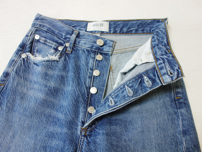 LAデニムブランド ★ エーゴールドイー AGOLDE REN ハイライズ ワイドレッグ デニムパンツ 24 / 美シルエット デニムパンツ AGOLDE デニム 「AGOLDE&frasl;エーゴールドイー」EMMI INTUITION 注目のLAデニムブランド。それが〈エー・ゴールド