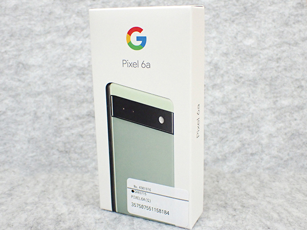 6a Pixel Google Sage 0 GB au SIMフリー セージ 128GB グーグル 特別