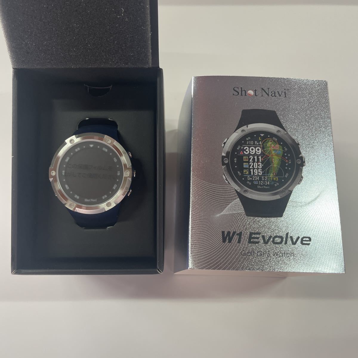 Shot Navi W1 Evolve （ネイビー） Shot Navi W1 Evolve(ショットナビ
