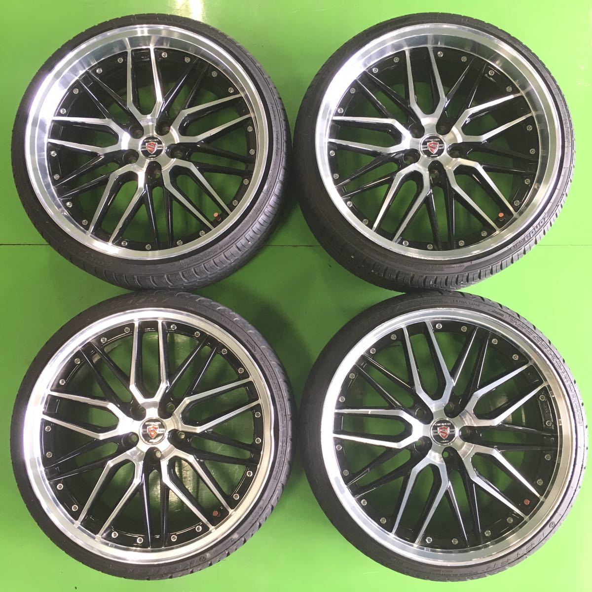 NA499 中古 AME STEINER エーエムイー シュタイナー ホイール 20×8.5J 