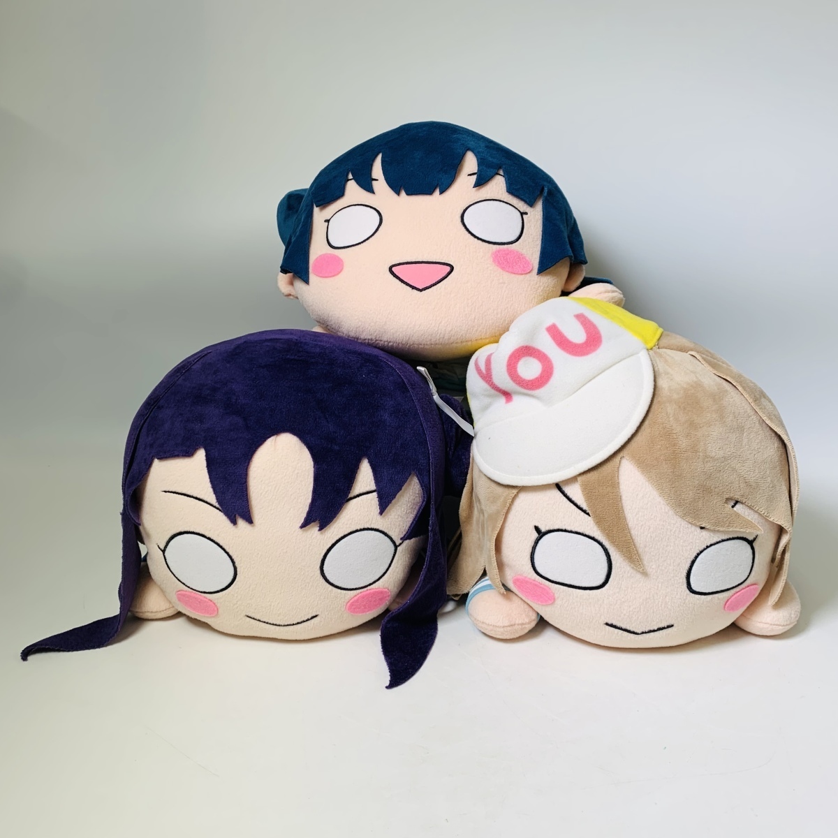 セガ メガジャンボ寝そべりぬいぐるみ ラブライブ サンシャイン 鹿角聖良 津島善子 渡辺曜 3種セット キャラクター 売買されたオークション情報 Yahooの商品情報をアーカイブ公開 オークファン Aucfan Com