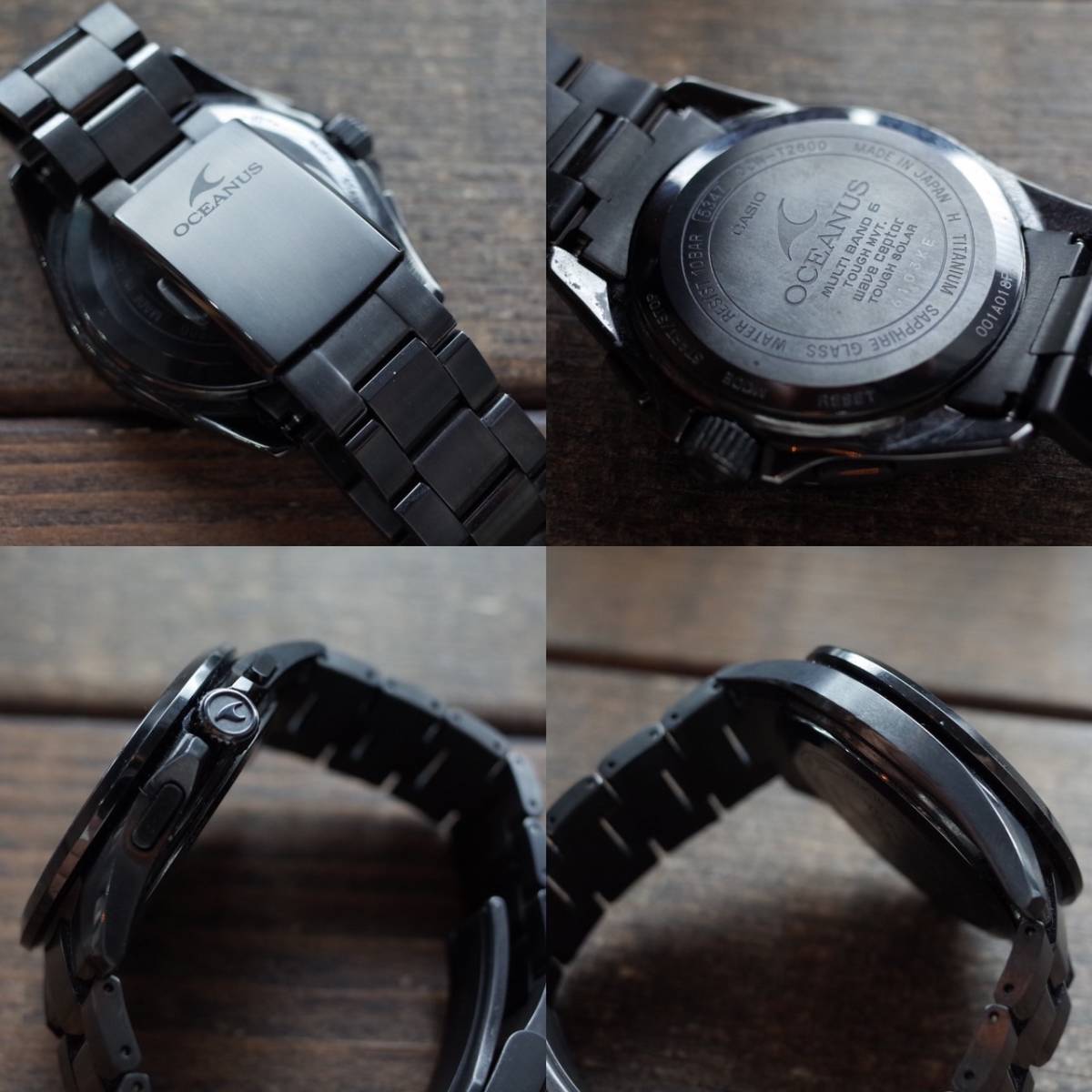 4776 28 ￥1スタート! /稼働品/カシオ/オシアナス/OCW-T2600B-1AJF 