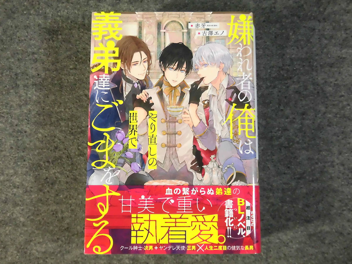 b) 6月発行◇BL小説 赤牙/嫌われ者の俺はやり直しの世界で義弟達にごま