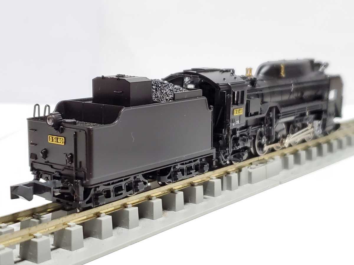 KATO D51蒸気機関車 一次形(東北仕様) 2018-1 動力ライト動作確認済み
