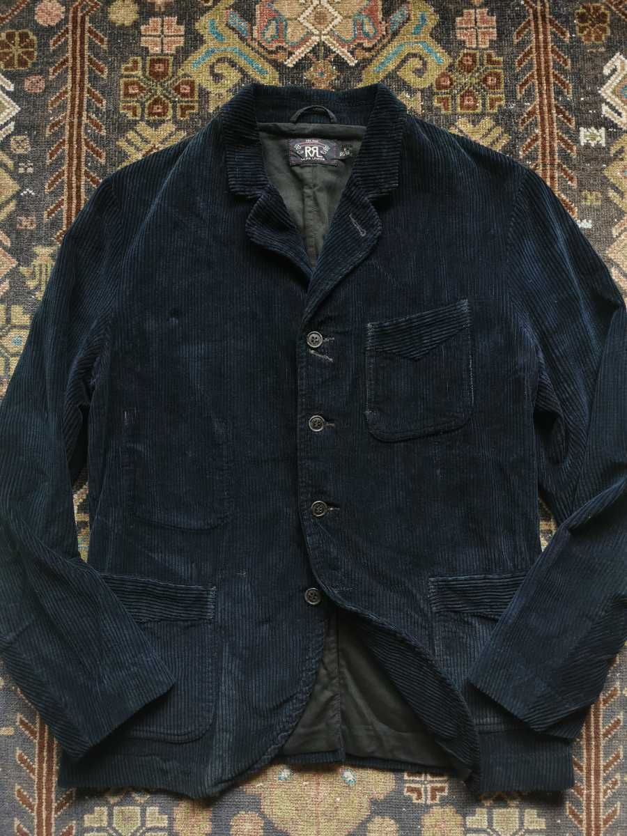傑作 RRL Newport Blazer ブレザー インディゴコーデュロイ ジャケット