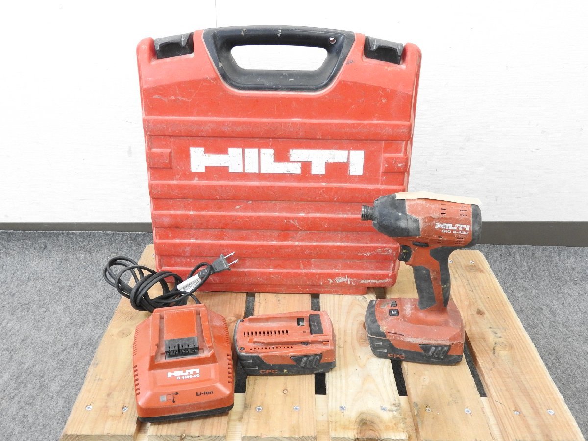☆ HILTI ヒルティ SID4-A22 充電式インパクトドライバー ケース付き 