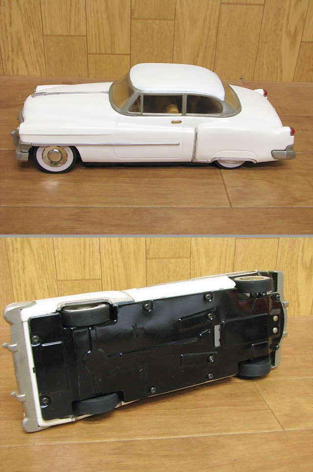 当時物ブリキ郵便トラック フリクション2台セット