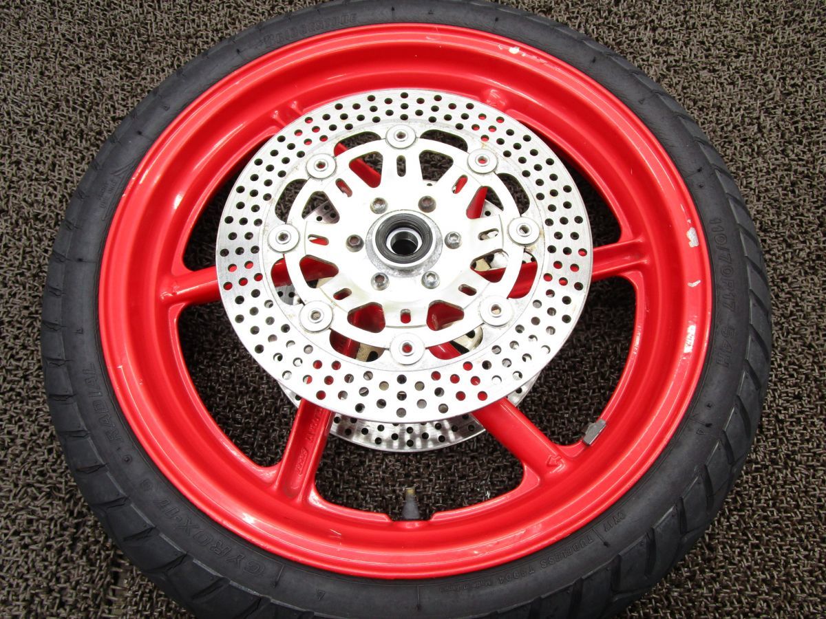 ホンダ　cbr250rr mc22 フロントホイール CBR250RR フロントホイール ディスク □g975！MC22 ホンダ 【 MC14E