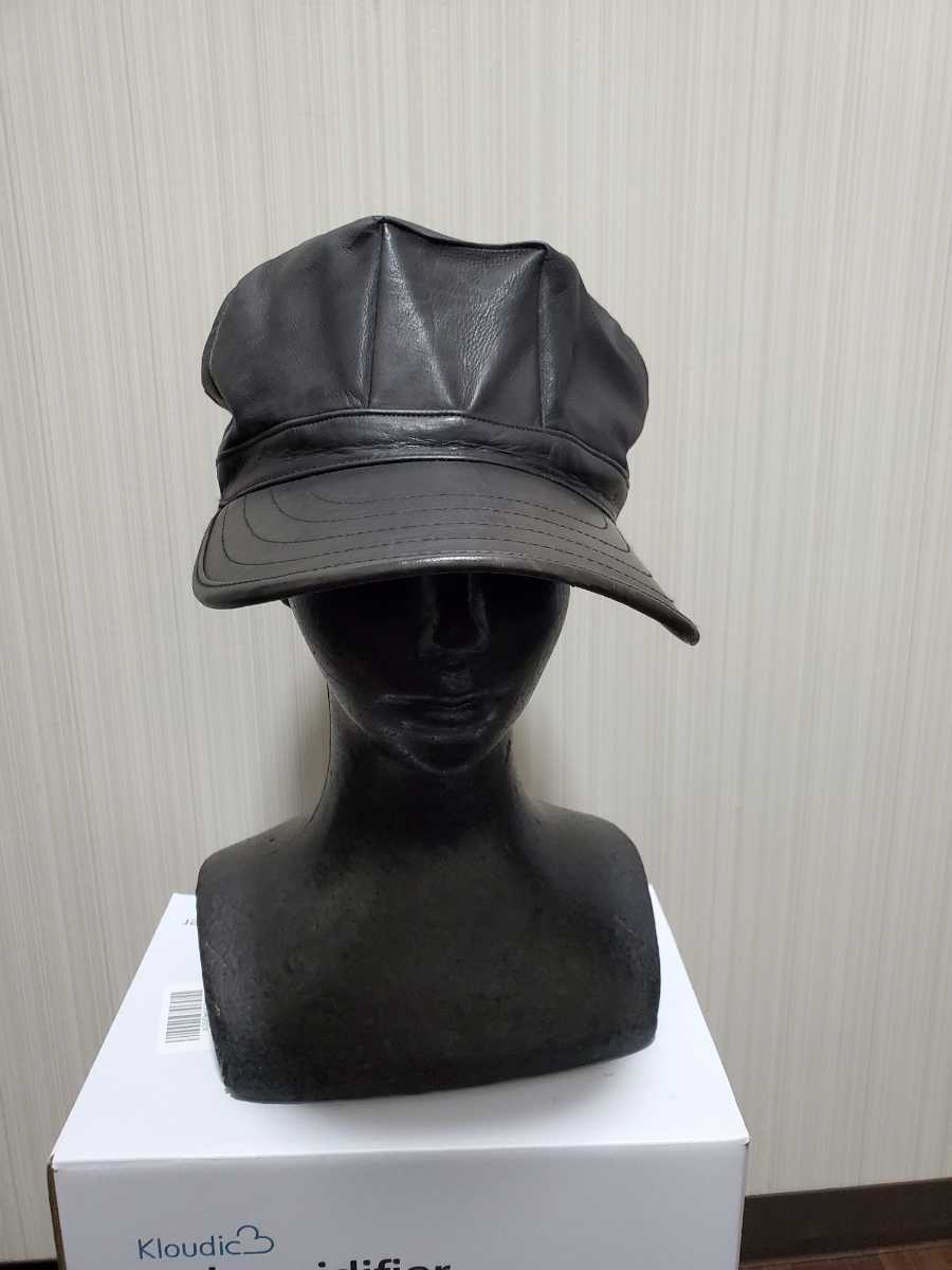 バックラッシュ　レザーキャップ　backlash イサムカタヤマ　本革　