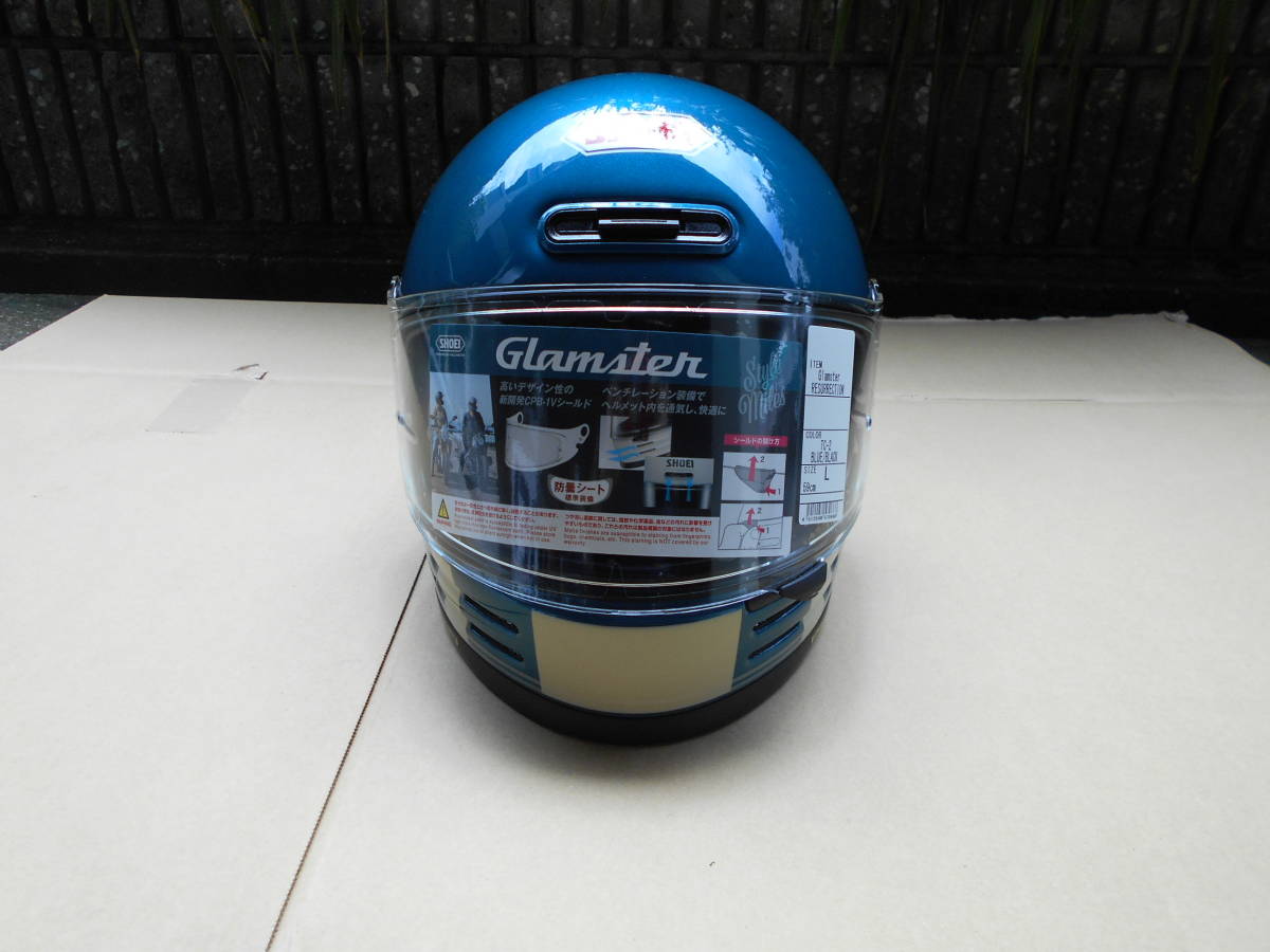 SHOEI Glamster RESURRECTION Lサイズ グラムスター リザレクション TC 