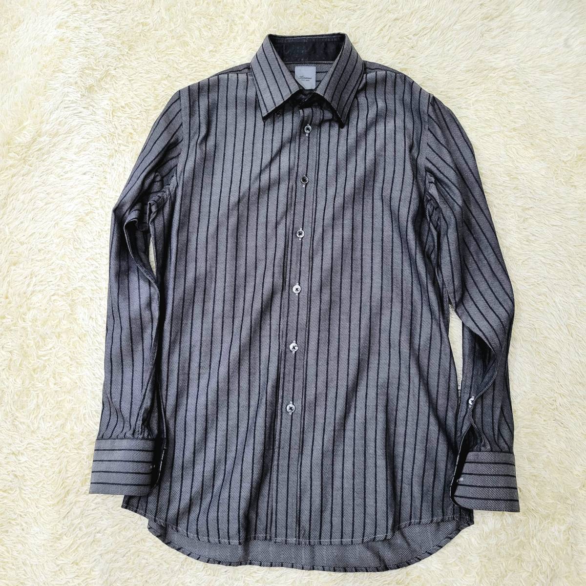 ティノラス【圧巻の高級な色気】TENORAS シャツ 長袖 コットン100 