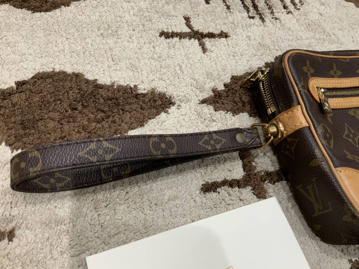 当時物 LOUIS VUITTON ルイヴィトン マルリードラゴンヌGM モノグラム 