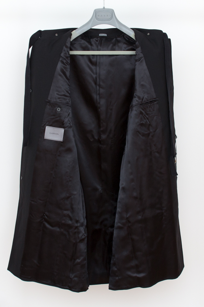 新品 44 ランバン 秋冬 ミリタリーコート ルカオッセンドライバー