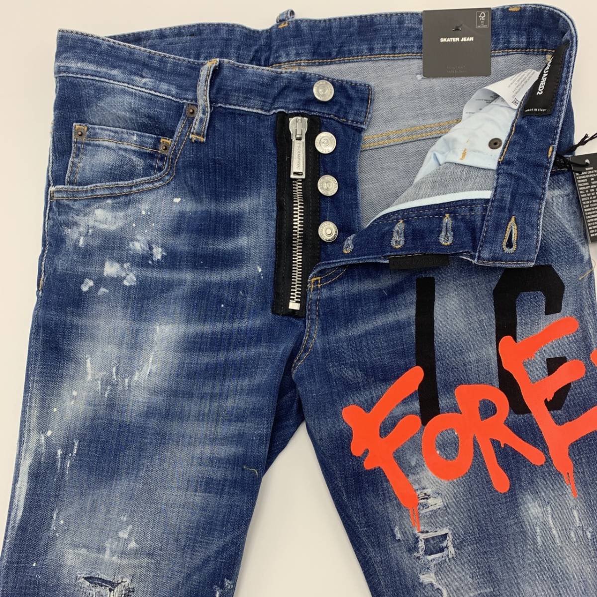 サイズ選択】定価105600円☆DSQUARED2☆ICON FOREVER プリント 