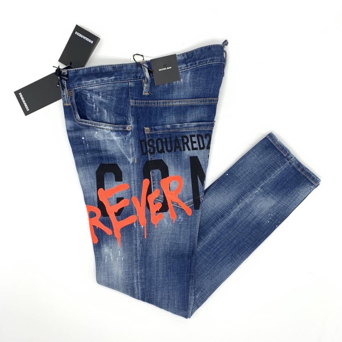 サイズ選択】定価105600円☆DSQUARED2☆ICON FOREVER プリント 