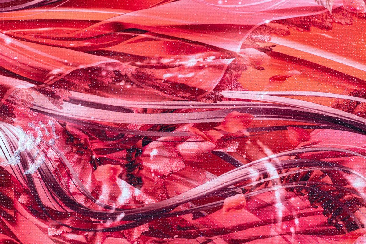 □てぃんくる版画□『ROSE PERFUME C/E』（ミックスドメディア(版画  