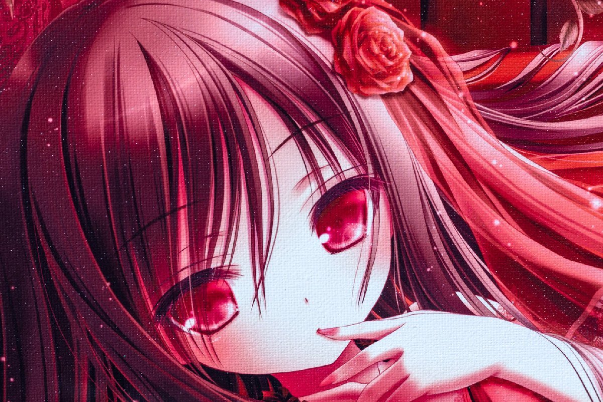 □てぃんくる版画□『ROSE PERFUME C/E』（ミックスドメディア(版画  