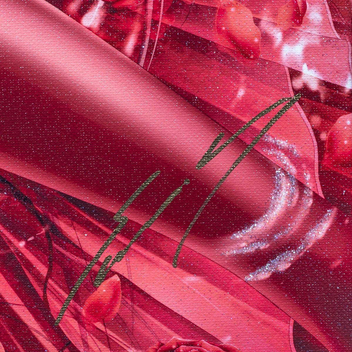 □てぃんくる版画□『ROSE PERFUME C/E』（ミックスドメディア(版画  