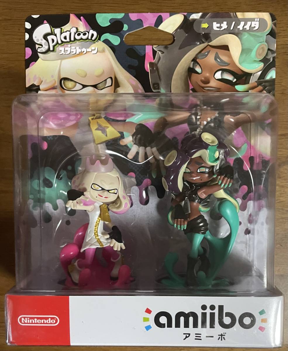 amiibo ヒメ/ イイダ スプラトゥーン2点セット ニンテンドースイッチ