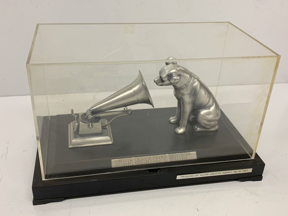 ビクター犬 VICTOR His Master's Voice”オブジェ オリジナル高級 ”His