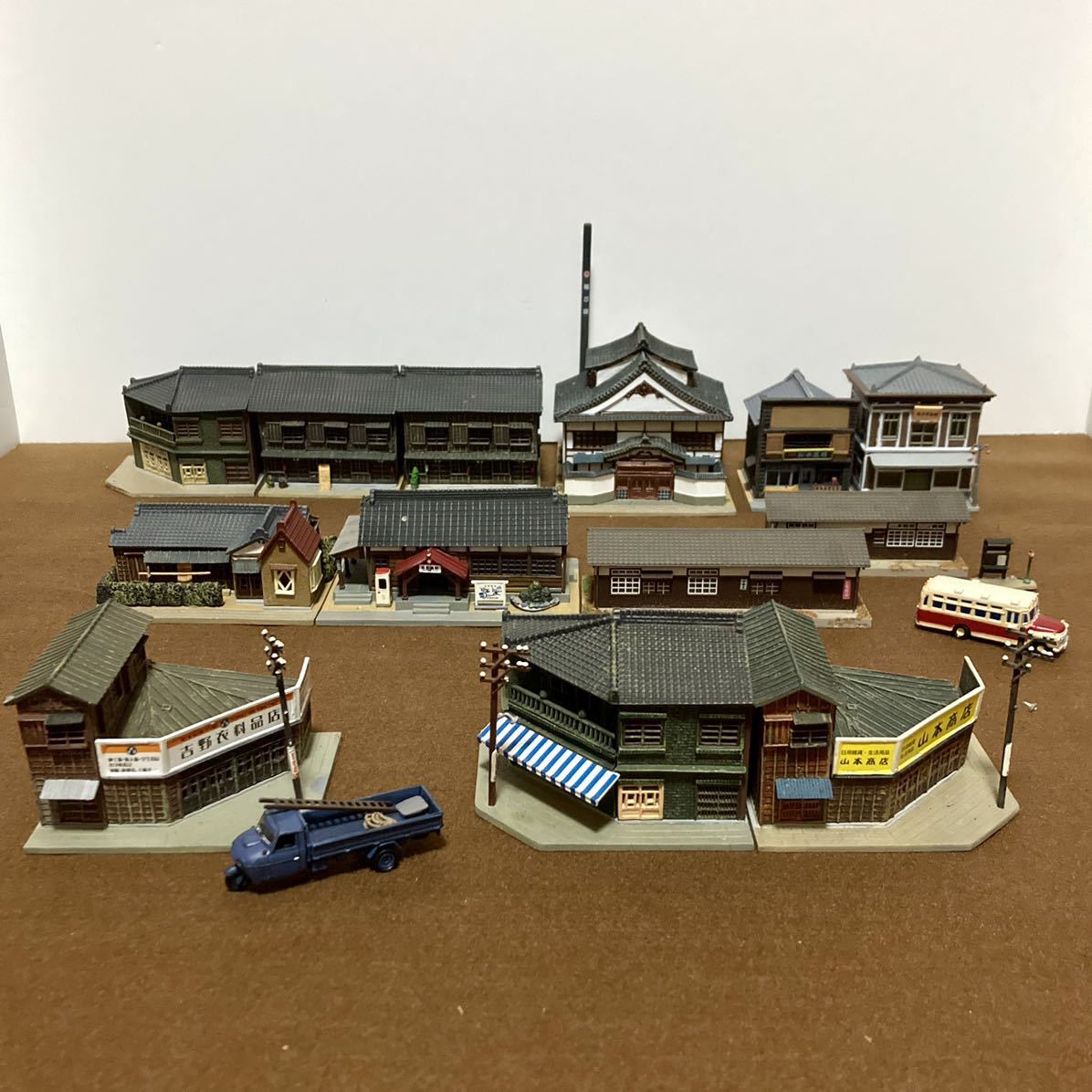大量まとめて Nゲージ ストラクチャー 建物 KATO TOMIX トミーテック