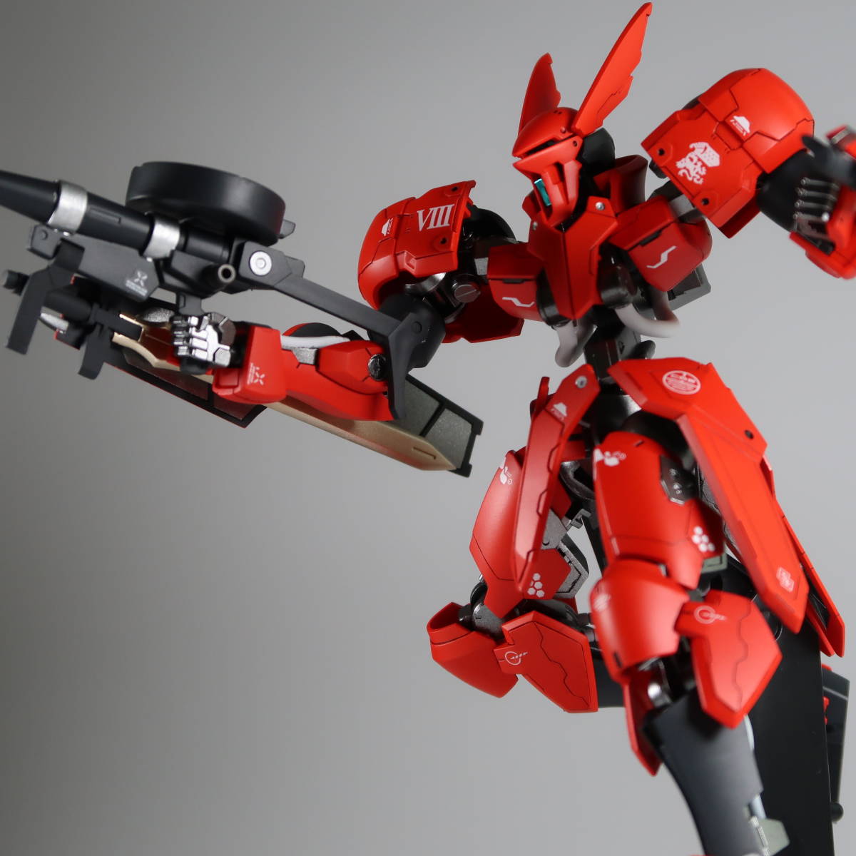 HG 1/144 グリムゲルデ ガンプラ 塗装改修済み完成品(完成品)｜売買