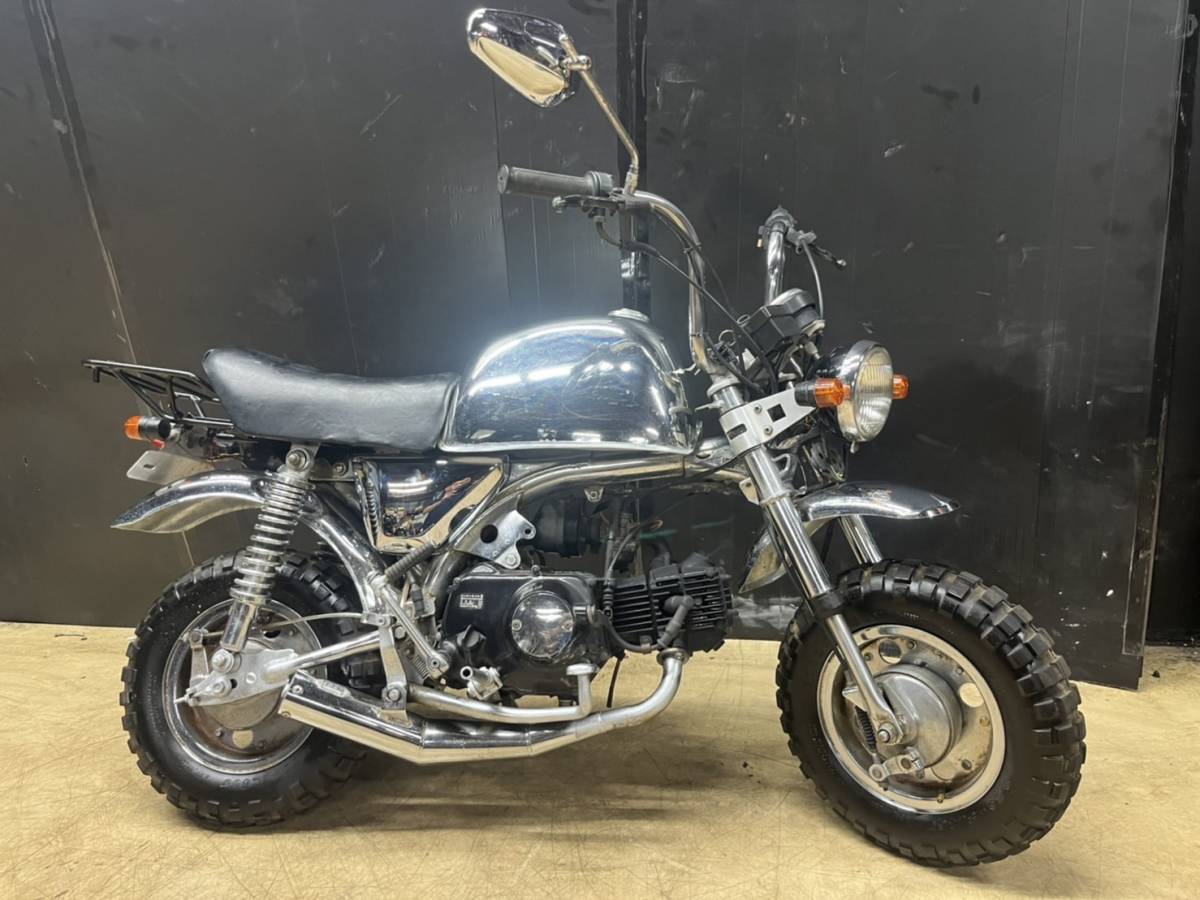 ホンダ ゴリラ Z50J 書類 メッキLTD ほぼ純正ルックの実動プチ 通勤 