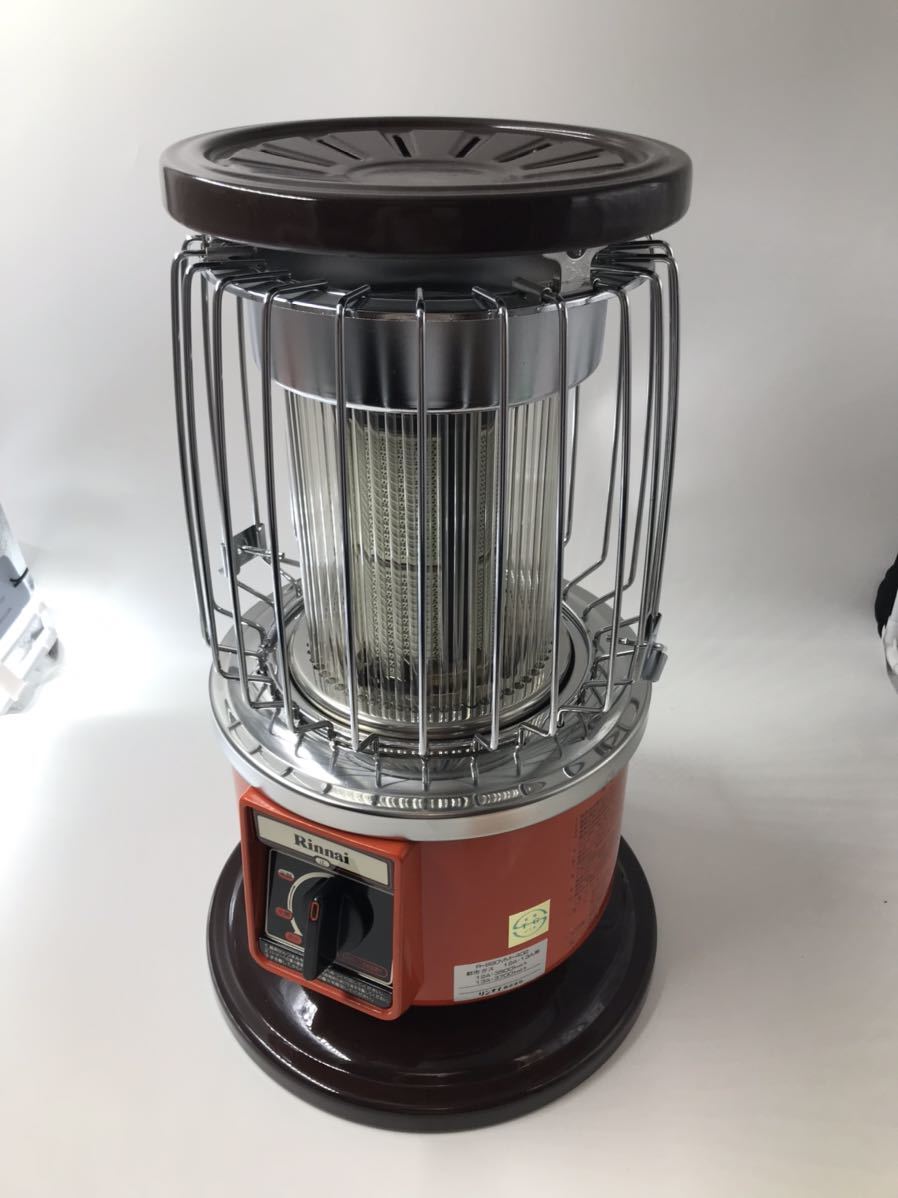 売り出し値下げ ガスストーブ 昭和レトロ リンナイガスストーブ R-890V-402