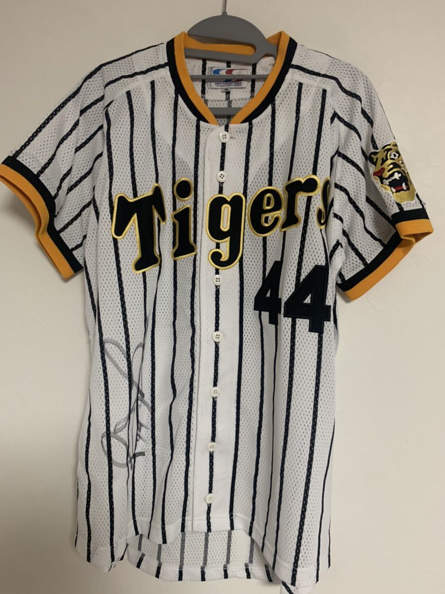 元阪神タイガース ランディ バース 直筆サイン入りユニフォーム(実使用