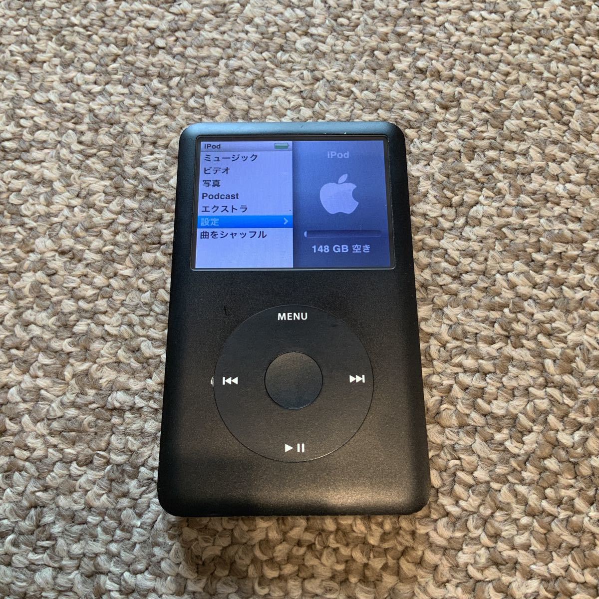 利用半年】iPod classic 160GB Apple アップル A1238 アイポッド