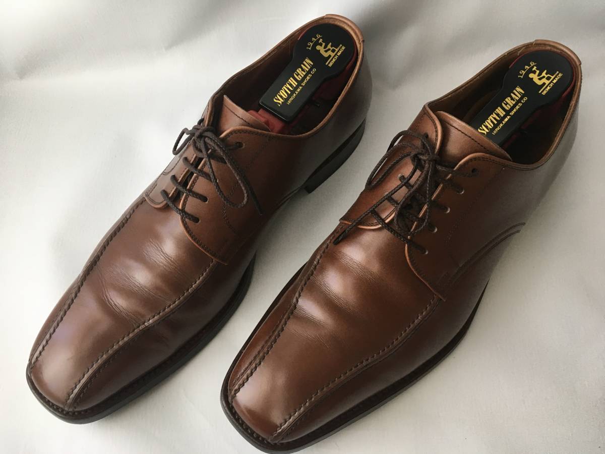 美品　スコッチグレイン SCOTCH GRAIN　レザー　ビジネス　シューズ25 1/2 7970