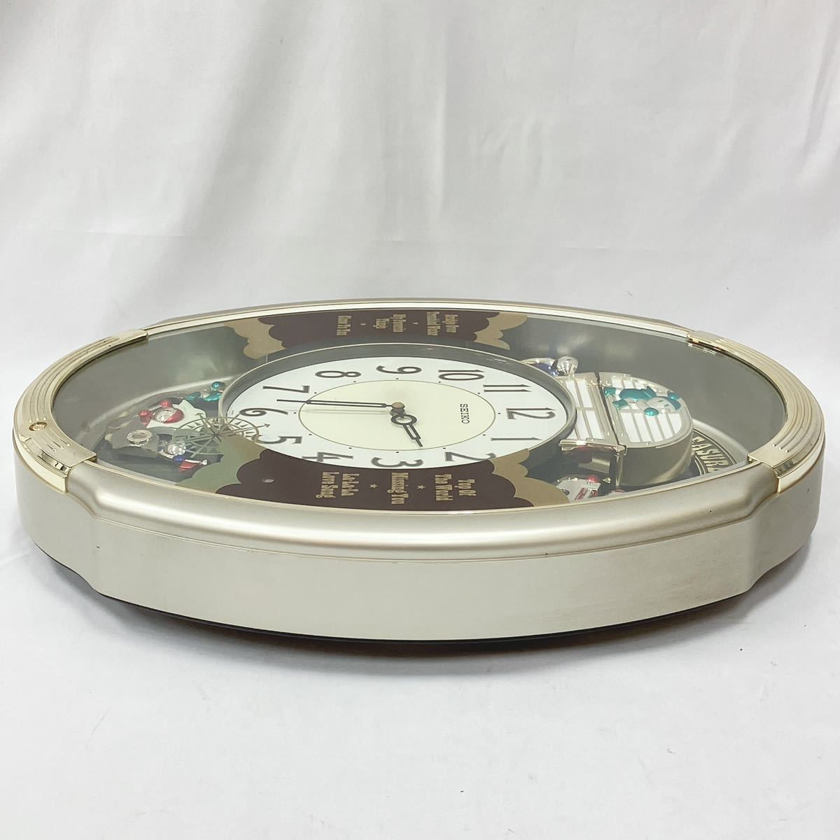 SEIKO セイコー トレジャーアイランド 掛け時計 からくり時計 RE536S R阿0730(アナログ)｜売買されたオークション情報 ...