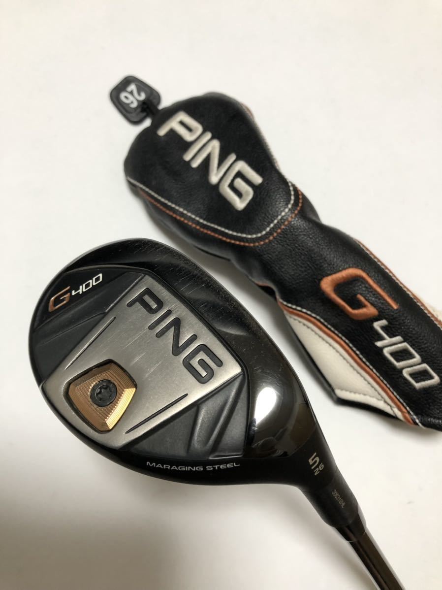 PINGピン G400ハイブリッド 5番 26° PING G400 ユーティリティ 6番 30 