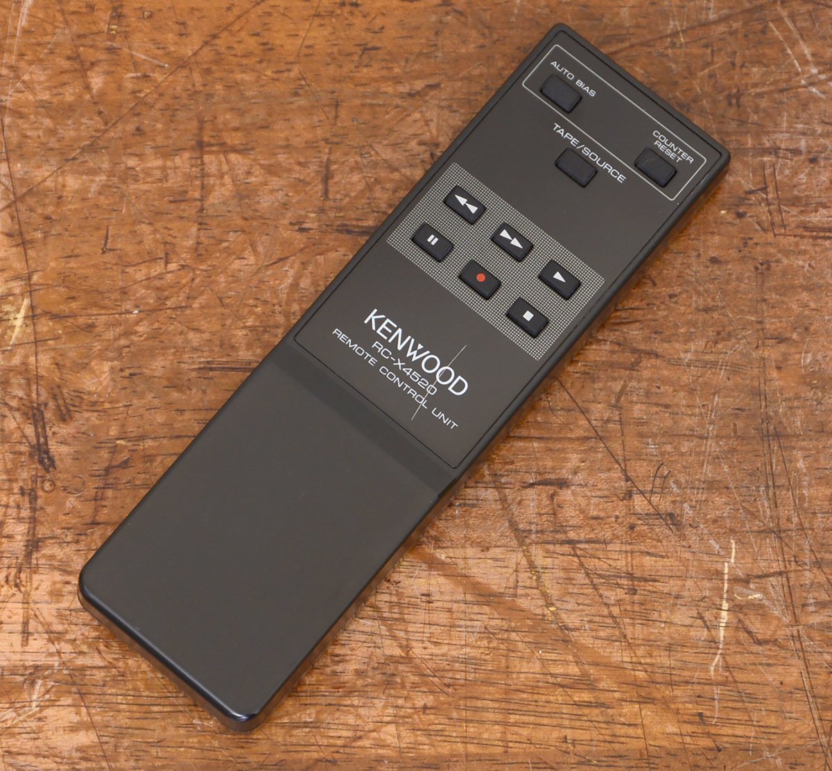 KENWOOD KX-4520 カセットデッキ リモコン付き 再生・録音OK KX-4520