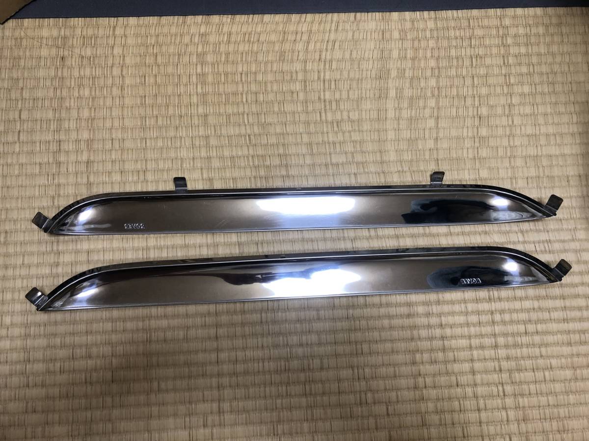 ローバーミニ用 純正ドアステンレスサイドドアバイザー左右セット XN12