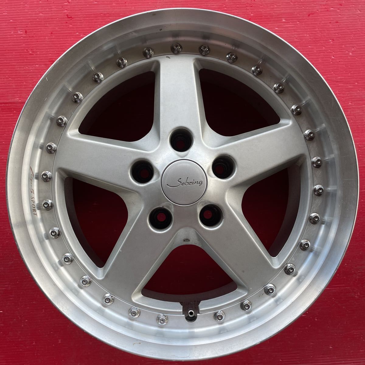 深リム RAYS Sebring Zeiger 5Sport 16インチ 7JJ+33 8JJ+38 PCD114.3 