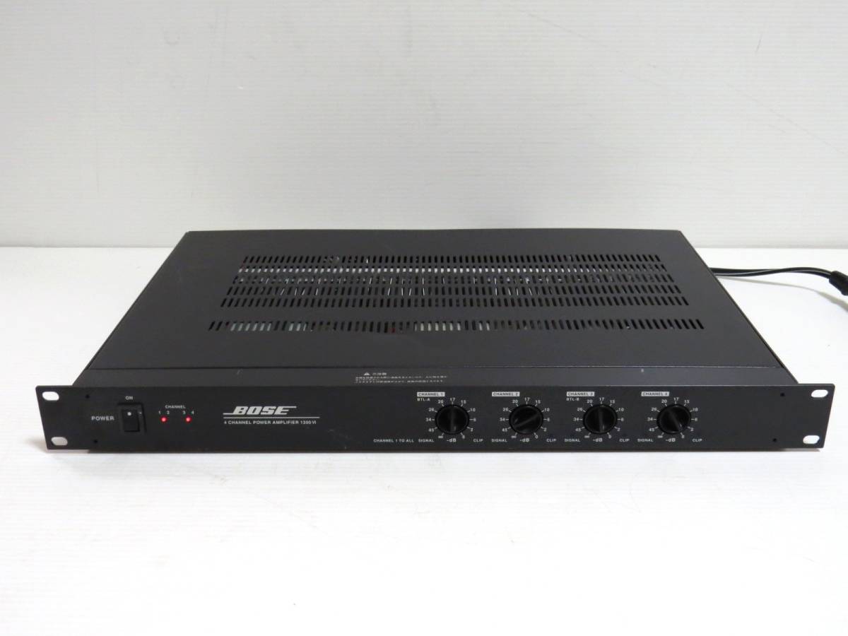 Bose 1200VI Professional パワーアンプ ボーズ 4ch 0 VI Power