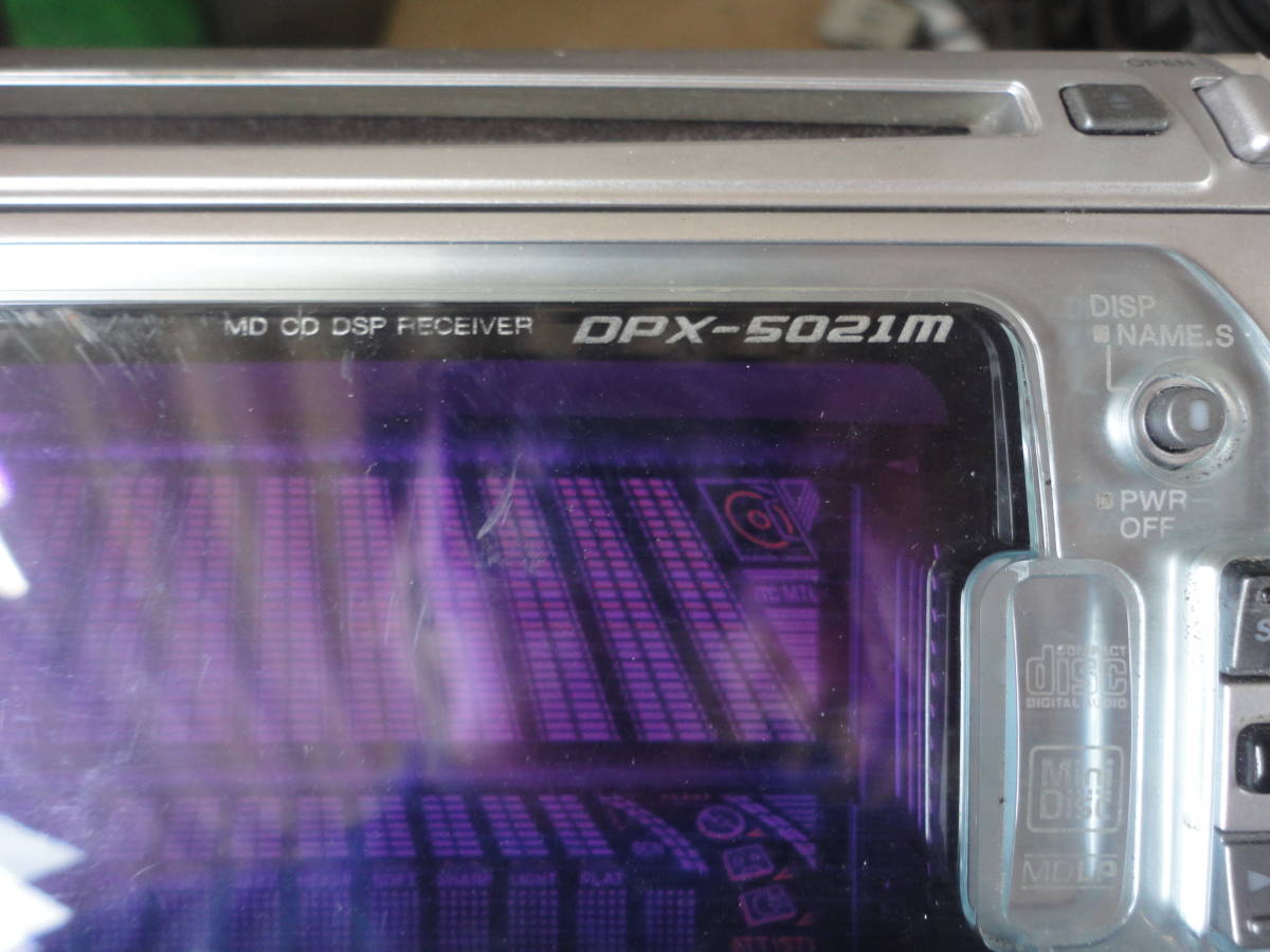 KENWOOD DPX-5021M CD/MDプレーヤー