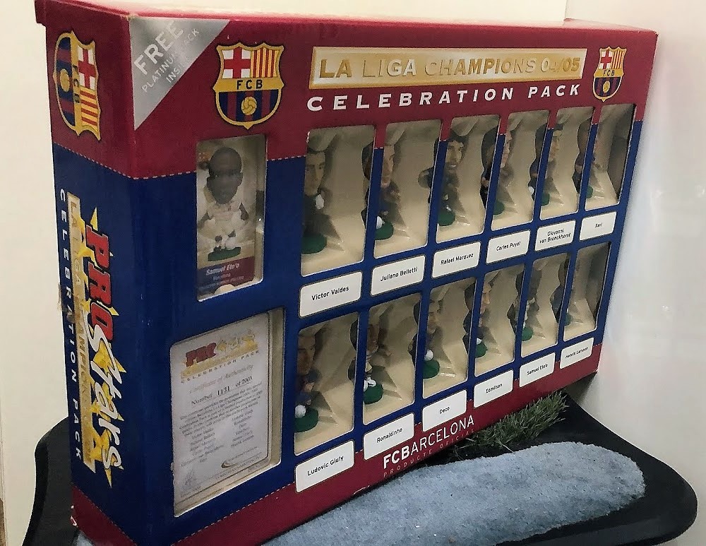 ☆コリンシアン【バルセロナLA LIGA CHAMPIONS 04/05】CELEBRATION 