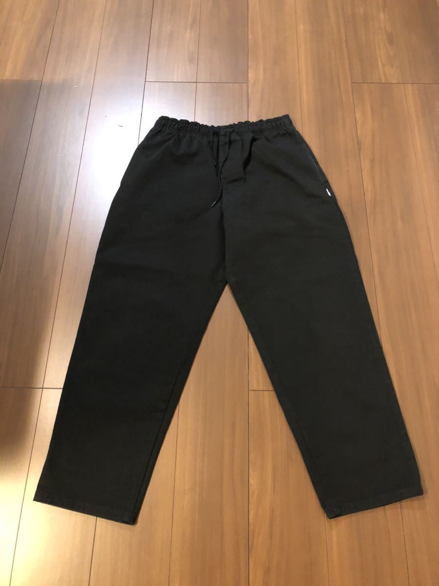 WTAPS TROUSERS むしら / COTTON. TWILL ブラック L