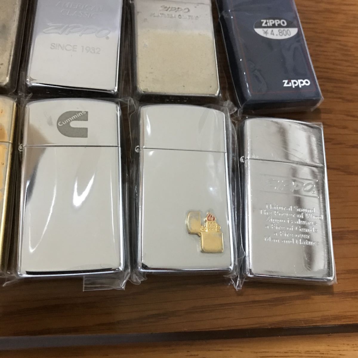 中古品！zippoオイルライター！スリムジッポ10.個セット！1991〜2014 