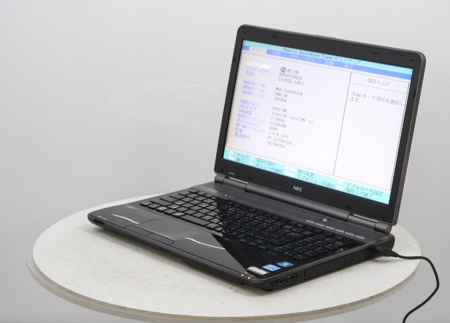 セール，新作 NEC PC-LL750FS6B LaVie LL750/F Core i7 2670QM 2.20GHz 8GB 640GB 現状品(15インチ～)｜売買されたオークション情報、yahooの商品情報をアーカイブ公開 - オークファン NEC