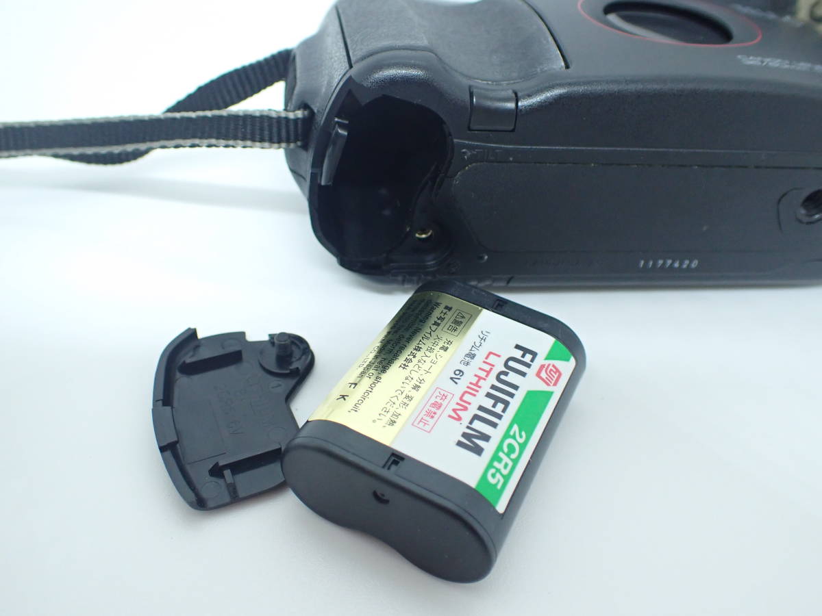 A027) Canon キャノン Autoboy TELE6 コンパクトフィルムカメラ 【動作