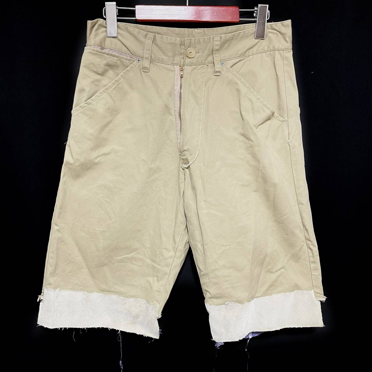 超レア！ rebirth to tabura rasa リバーストゥタブララーサ ★ ハーフパンツ ショーツ L 再構築 パンツ ボトム メンズ リバース nada ナダ