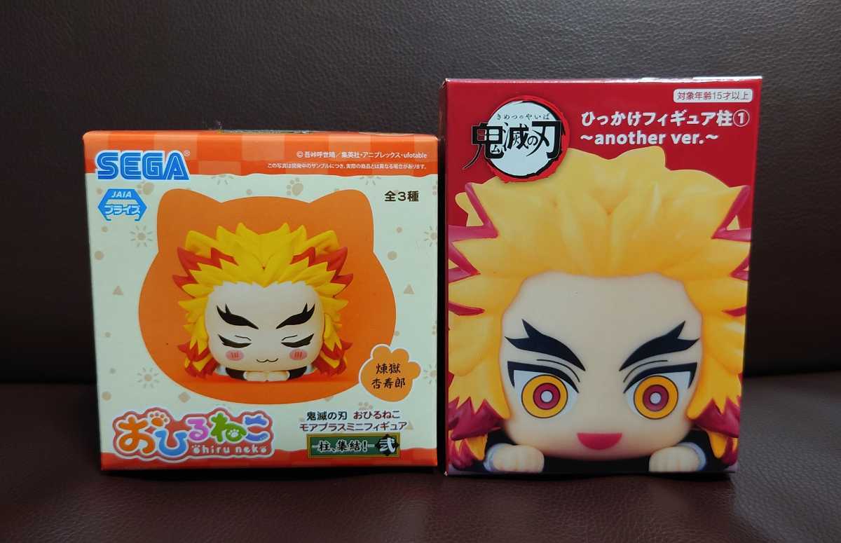 フィギュア 鬼滅の刃 煉獄杏寿郎・猗窩座 特別企画あみあみ展示撮り 