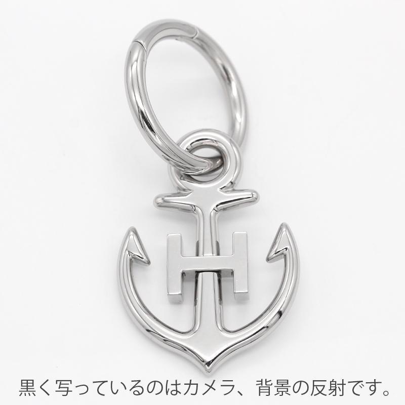 極美品 エルメス HERMES チャーム キーリング カーゴ シルバー 