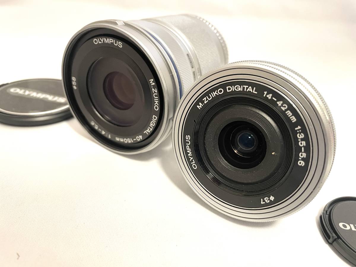 OLYMPUS ミラーレス一眼カメラ PEN E-PL9 ダブルズームキット ホワイト