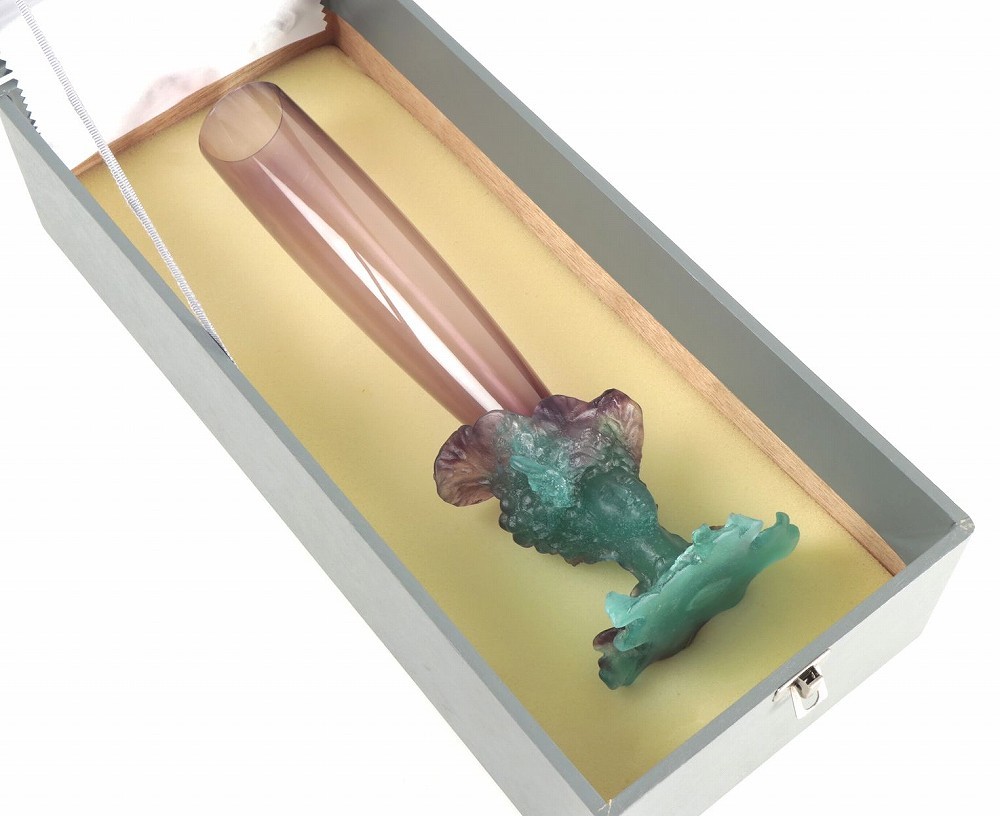 Daum | Vase Crystal Cristallier d'Art : France en cristal élégants